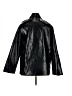 Storets 100% Polyurethane Black Raincoat Size XL (estimated) - photo 2