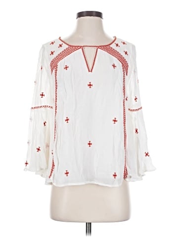 Floreat 3/4 Sleeve Blouse (view 1)