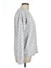 LC Lauren Conrad Polka Dots Silver Pullover Sweater Size L - photo 4