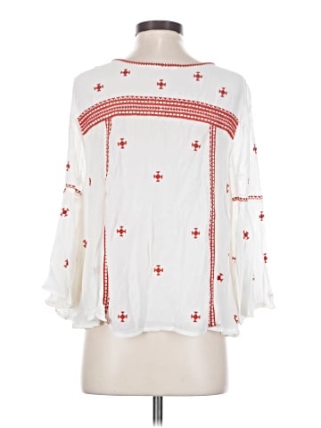 Floreat 3/4 Sleeve Blouse (view 2)