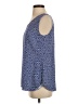 Chico's 100% Polyester Blue Sleeveless Blouse Size S - photo 5