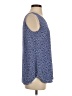 Chico's 100% Polyester Blue Sleeveless Blouse Size S - photo 4