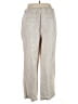 Talbots 100% Linen Gray Linen Pants Size 1X - photo 2