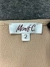 Monif C. Solid Tan Cocktail Dress Size (2) - photo 7