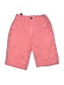 The Children's Place 100% Cotton Solid Pink Shorts Size 10 - photo 1