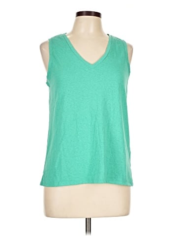 J.Crew Factory Store Sleeveless T-Shirt (view 1)