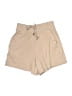BCBG Solid Tan Khaki Shorts Size XS - photo 1