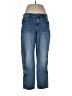 Chico's Stars Floral Blue Jeans Size 10 - photo 1
