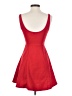 Divided by H&M Solid Red Cocktail Dress Size 4 - photo 2