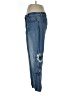 Chico's Stars Floral Blue Jeans Size 10 - photo 5