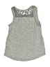 Justice Silver Sleeveless Top Size 6 - photo 2