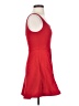 Divided by H&M Solid Red Cocktail Dress Size 4 - photo 4