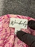 wonderly 100% Rayon Pink 3/4 Sleeve Blouse Size M - photo 7