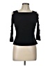 Joseph Ribkoff Black 3/4 Sleeve Top Size 10 - photo 1
