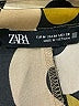 Zara Animal Print Gold 3/4 Sleeve Button-Down Shirt Size M - photo 7