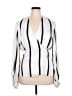 Equipment 100% Rayon Stripes White Blazer Size XL - photo 1