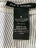Zac & Rachel Chevron-herringbone Gray Shorts Size 10 - photo 4
