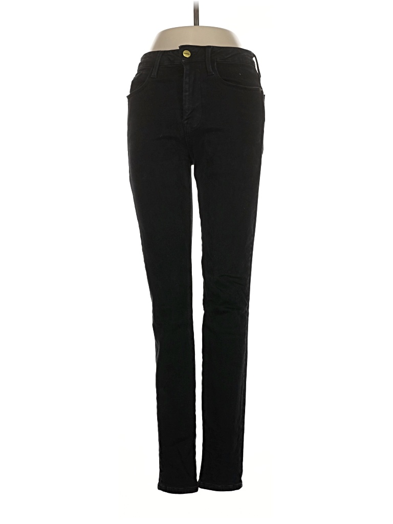 Pre-owned Frame Jeans In Black
