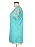 Pol Teal Short Sleeve Top Size L - photo 5