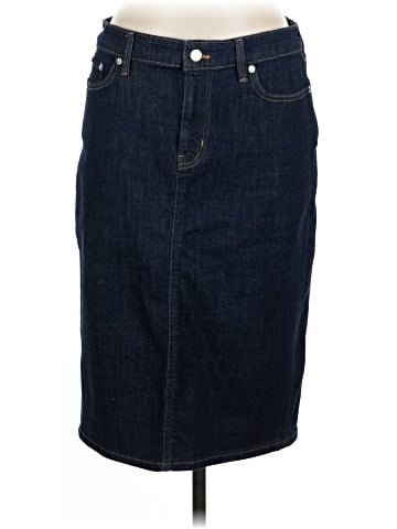 Lauren by Ralph Lauren Denim Skirt (view 1)