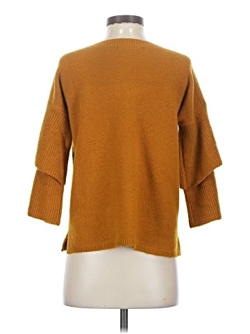 Madewell Tier-Sleeve Pullover Sweater in Coziest Yarn (view 2)