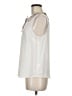 LC Lauren Conrad 100% Polyester Ivory Sleeveless Blouse Size M - photo 5
