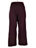 Nine West Solid Burgundy Active Pants Size XXL - photo 2