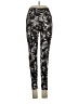 Lou & Grey Print Black Active Pants Size S - photo 2