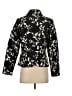 White House Black Market Print Black Jacket Size 2 - photo 2