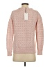 Chelsea & Theodore Solid Pink Pullover Sweater Size XS - photo 2
