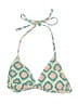 No Boundaries Print Green Swimsuit Top Size 12 - 14 - photo 1