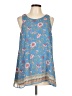 Max Studio 100% Polyester Blue Casual Dress Size L - photo 1