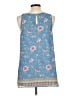 Max Studio 100% Polyester Blue Casual Dress Size L - photo 2