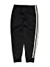 Adidas 100% Polyester Black Track Pants Size 5 - photo 2