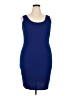 Love J Blue Cocktail Dress Size 3X - photo 1