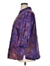 Catherines Paisley Purple 3/4 Sleeve Button-Down Shirt Size 1X (estimated) - photo 5