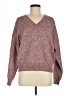 Eddie Bauer Tweed Burgundy Pullover Sweater Size M - photo 1