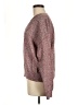 Eddie Bauer Tweed Burgundy Pullover Sweater Size M - photo 5