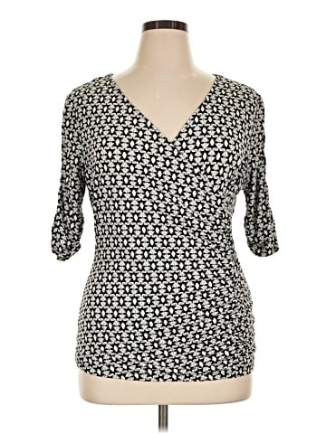 Style&Co 3/4 Sleeve Top (view 1)