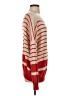 Vince. Stripes Red Pullover Sweater Size XS - photo 4
