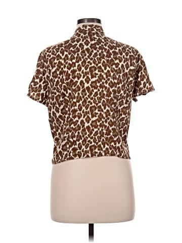 Lizwear by Liz Claiborne Short Sleeve Blouse (view 2)
