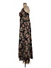 Embrace 100% Polyester Floral Black Casual Dress Size S - photo 5