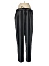Ann Taylor LOFT Stripes Black Casual Pants Size M - photo 1