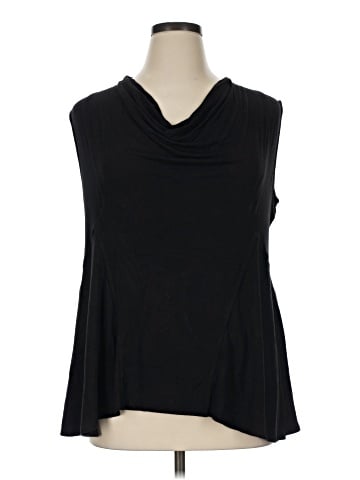 August Silk Sleeveless Blouse (view 1)