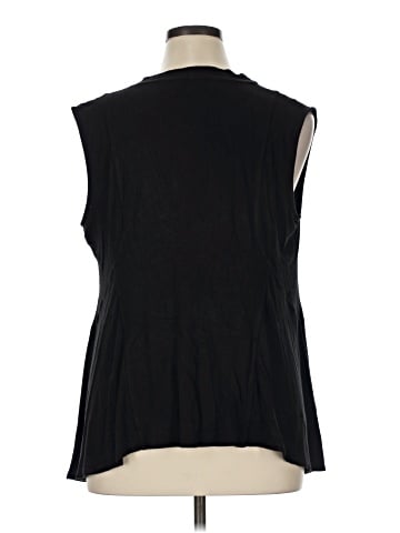 August Silk Sleeveless Blouse (view 2)