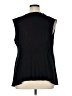 August Silk Black Sleeveless Blouse Size XL - photo 2