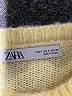 Zara Solid Yellow Pullover Sweater Size S - photo 7