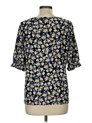 Anne Klein Short Sleeve Blouse (view 2)