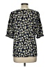 Anne Klein Blue Short Sleeve Blouse Size L - photo 2