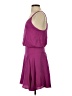 Milly Solid Purple Cocktail Dress Size 2 - photo 5